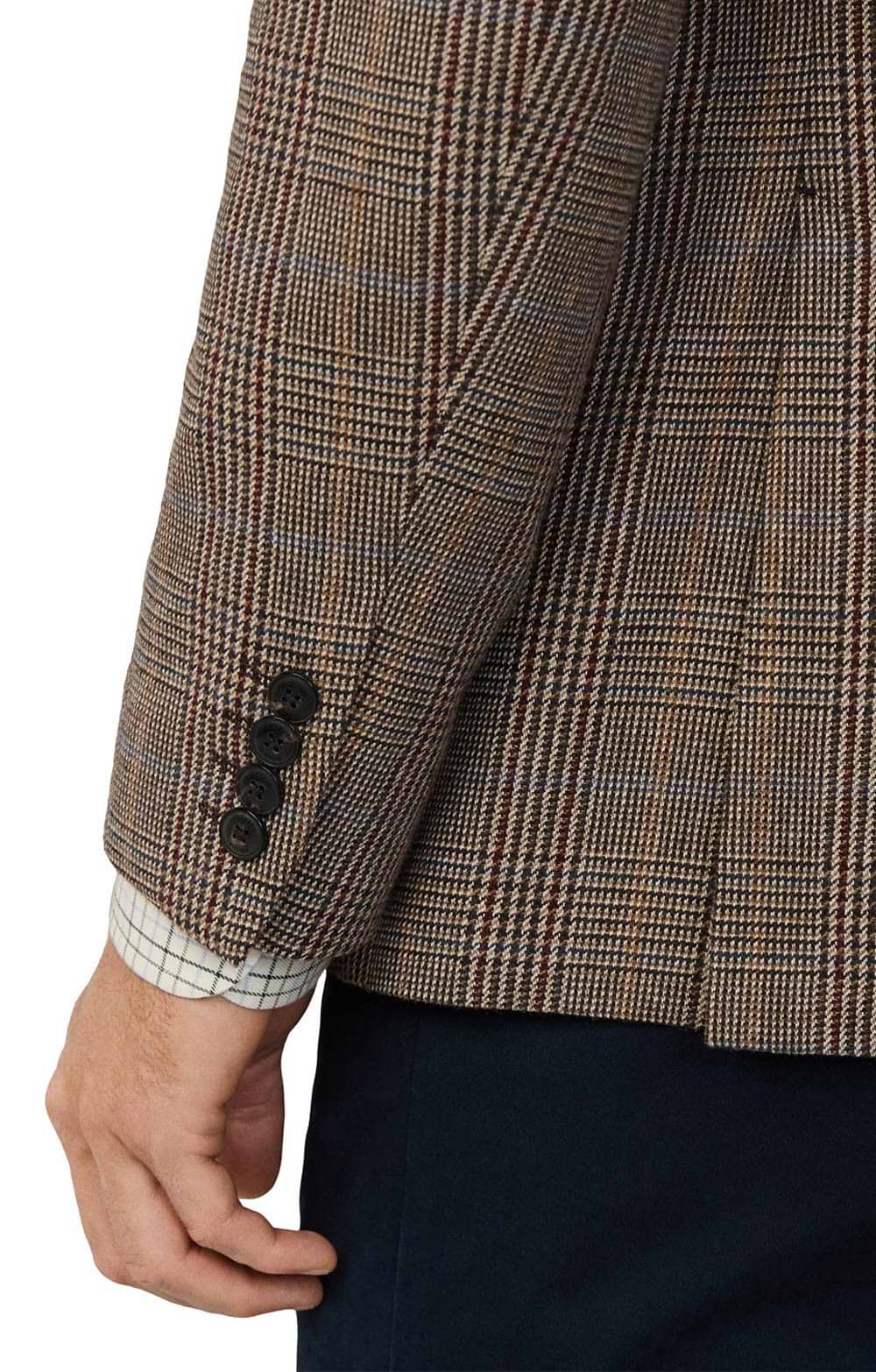 Hackett London グレンチェック ジャケット 42R ウール メンズ Hackett London グレンチェック ジャケット 42R ウール メンズ 【公式