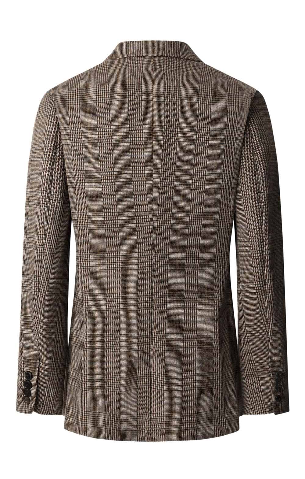 Men's Hackett London Country Check Blazer, Brown - House of Bruar
