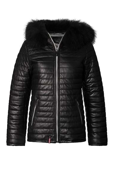 Ladies Mandy Leather Jacket