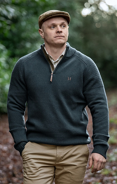 Men's Harkila Vincent Merino Half Zip Pullover