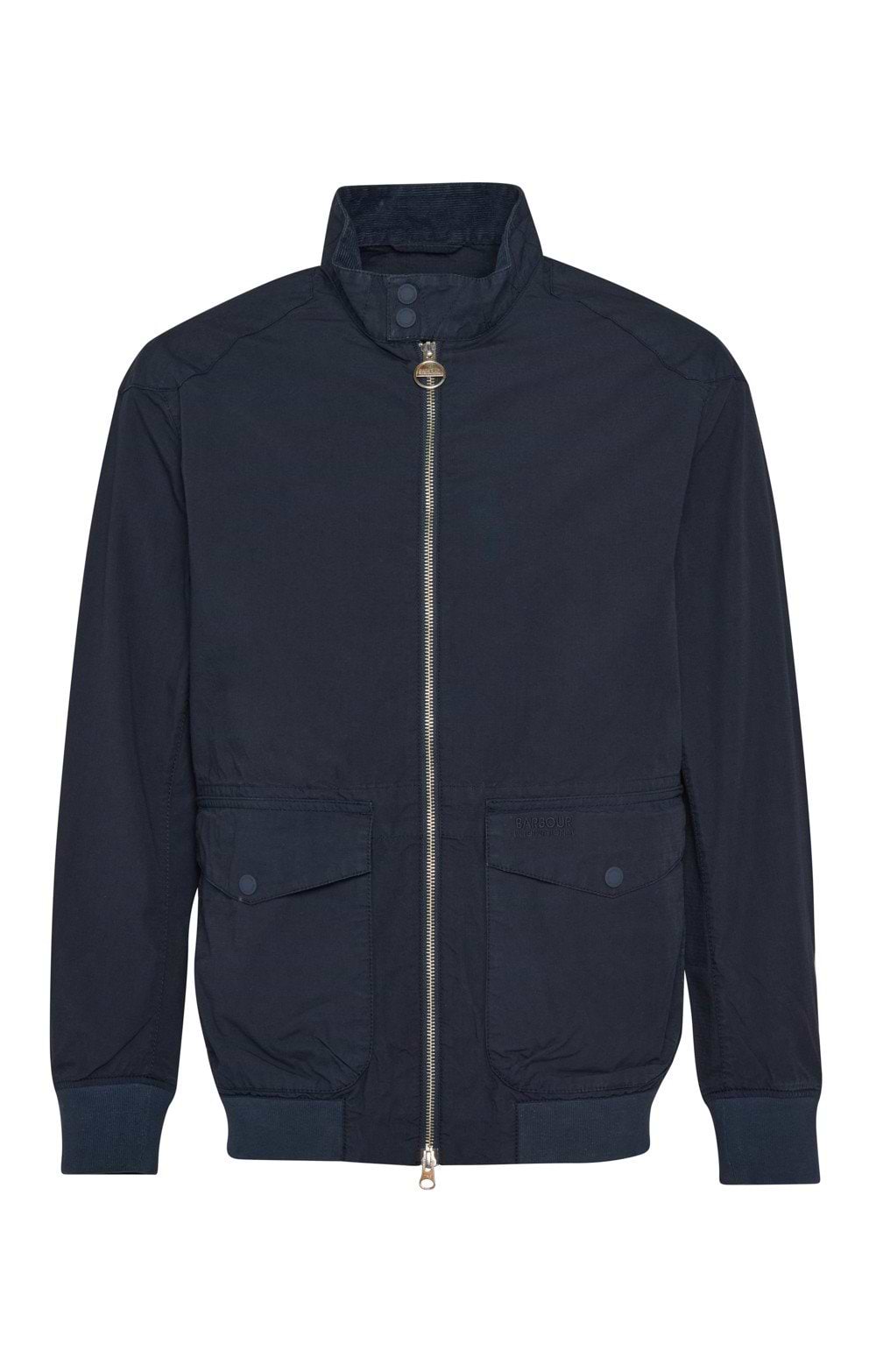 Mens Barbour International Matley Casual Jacket, Navy - House of Bruar