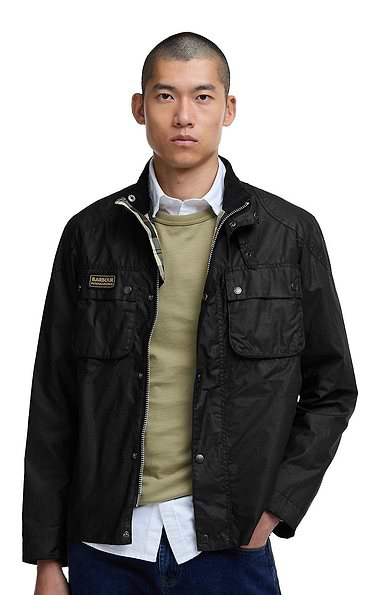 Men's Barbour International Merton Waxed Jacket