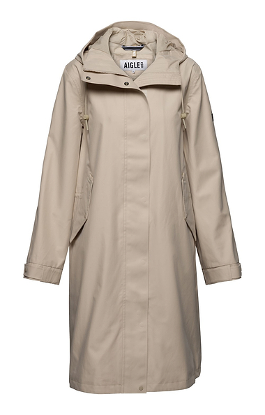 Ladies Aigle International Long Fishtail Parka