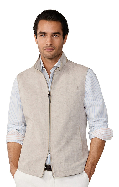 Men's Hackett London Textured Gilet