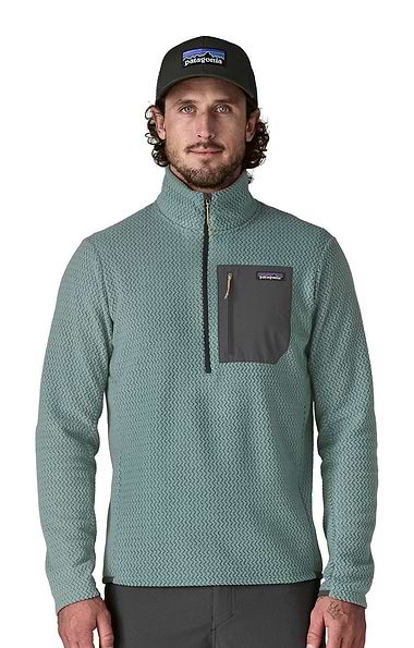 Men's Patagonia R1 Air Fleece Half Zip
