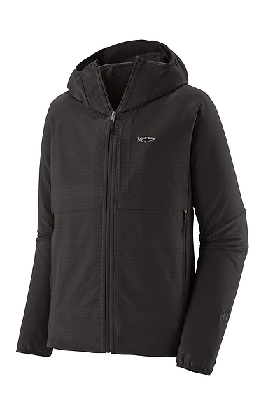 Men's Patagonia R1 TechFace Fitz Roy Trout Hoody