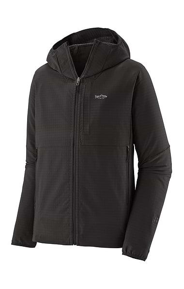 Men's Patagonia R1 TechFace Fitz Roy Trout Hoody