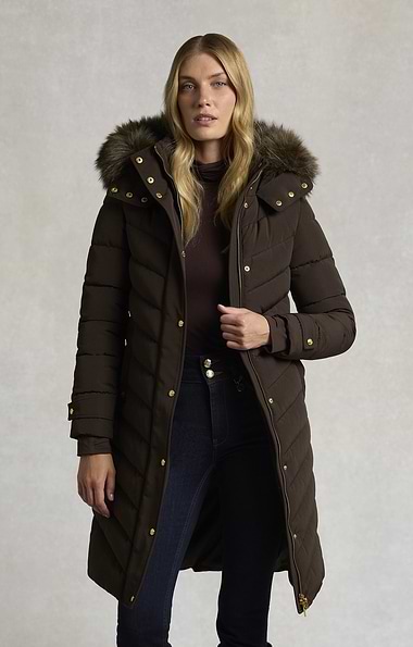 Ladies Holland Cooper Chamonix Quilted Coat