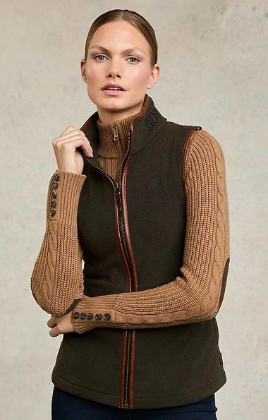 Ladies Holland Cooper Country Fleece Gilet