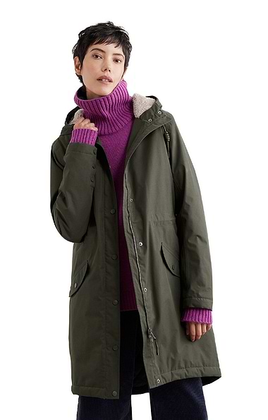 Ladies Seasalt Plant Hunter Waterproof Coat