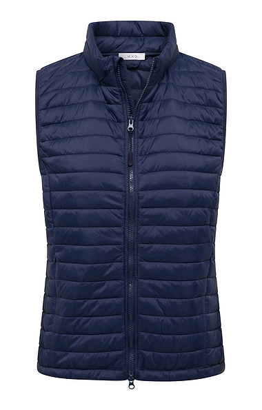 Ladies Quilted Stand Collar Gilet