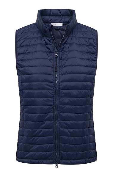 Ladies Quilted Stand Collar Gilet