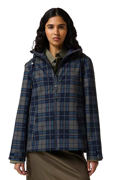 Ladies Hunter Originals Waterproof Tartan Jacket