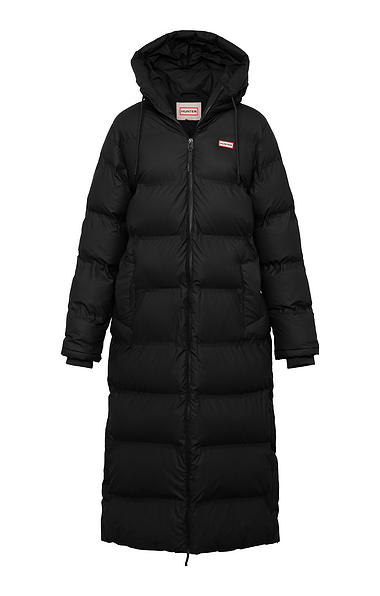 Ladies Hunter Hutchison Welded Long Puffer Coat