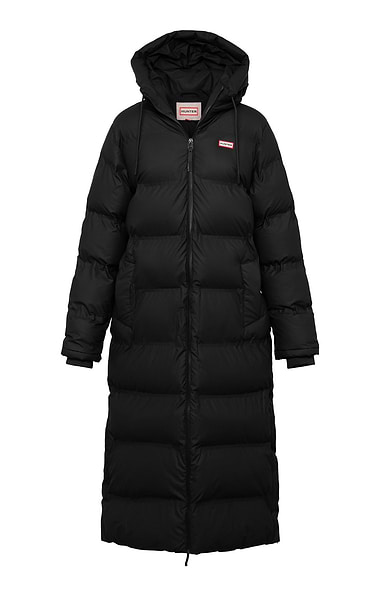 Ladies Hunter Hutchison Welded Long Puffer Coat