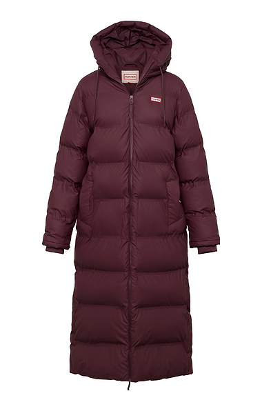 Ladies Hunter Hutchison Welded Long Puffer Coat