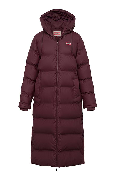 Ladies Hunter Hutchison Welded Long Puffer Coat
