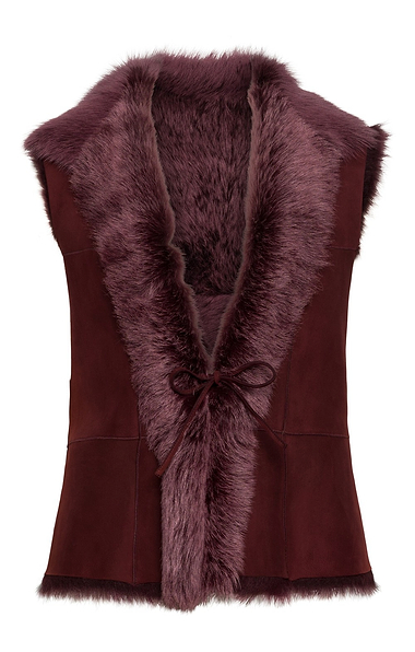 Ladies Lambskin Gilet