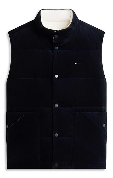 Men's Tommy Hilfiger Reversible Corduroy Down Vest