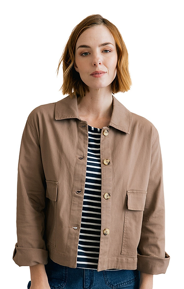 Ladies Lily & Me Effie Twill Jacket