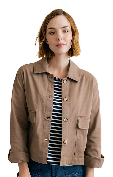 Ladies Lily & Me Effie Twill Jacket