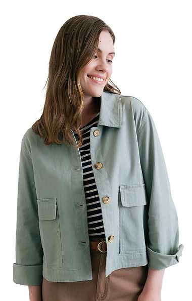 Ladies Lily & Me Effie Twill Jacket