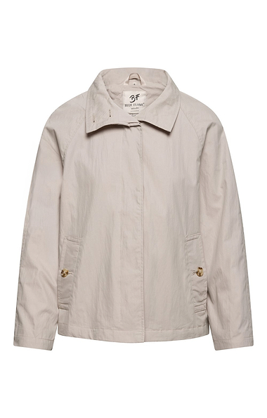 Ladies Cotton Blend Button Through Jacket