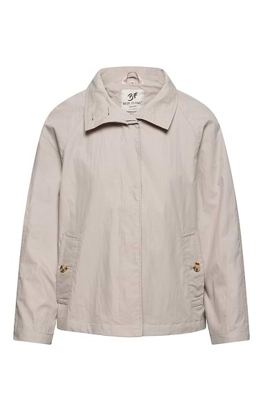 Ladies Cotton Blend Button Through Jacket