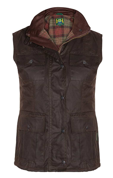 Ladies Aviemore Wax Gilet