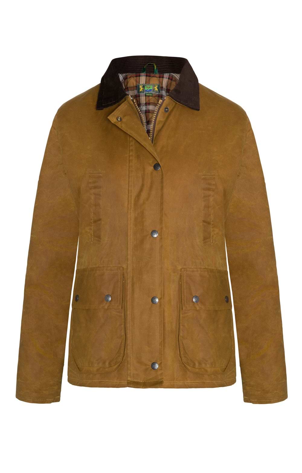 Ladies London Wax Jacket, Brown House of Bruar - Main Image