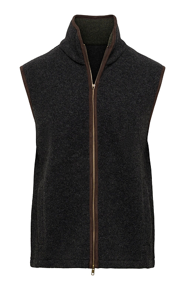 Men’s Boiled Wool Gilet