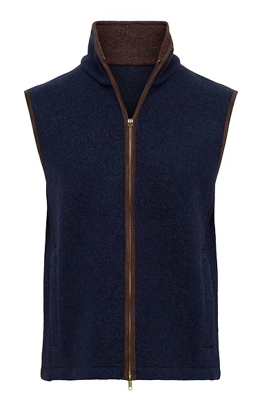 Men’s Boiled Wool Gilet