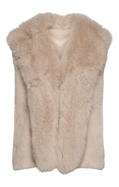 Ladies Faux Fur Gilet
