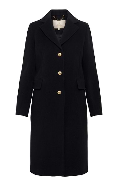 Ladies Wool Cashmere College Coat