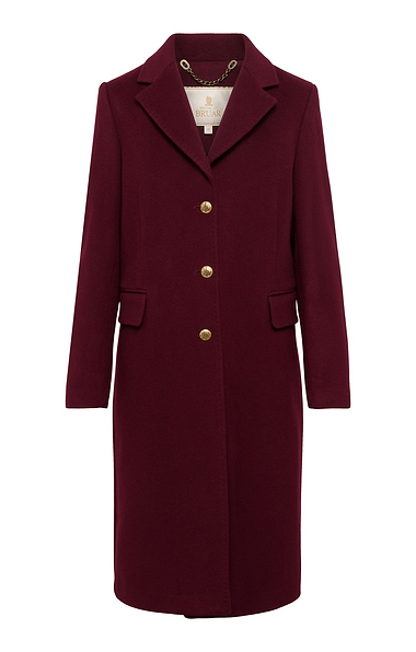 Ladies Wool Cashmere College Coat