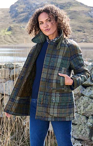 Ladies Tweed Sporting Coat