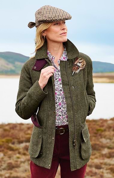 Ladies Tweed Sporting Coat