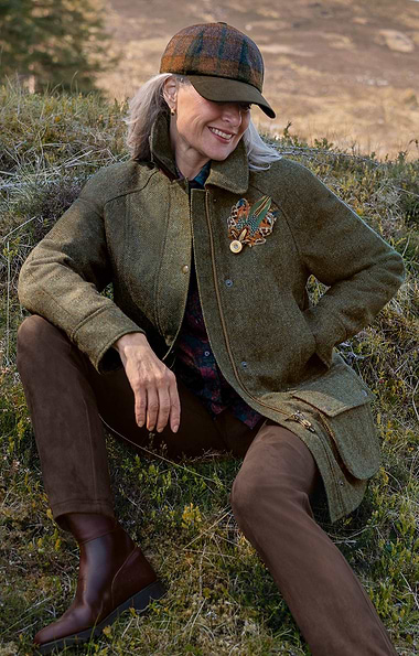 Ladies Tweed Sporting Coat