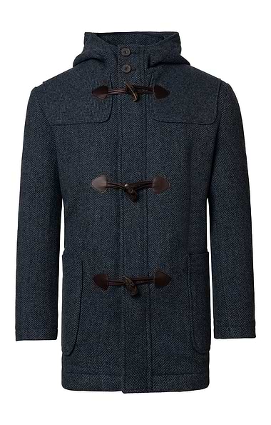 Men's British Tweed Duffle Coat