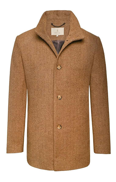 Men's Tweed Car Coat