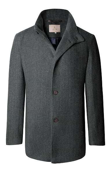 Men's Tweed Car Coat