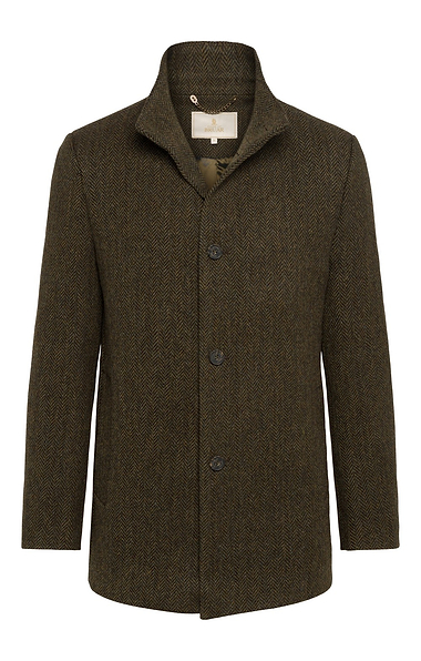 Men's Tweed Car Coat