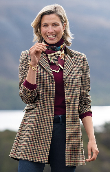 Ladies British Tweed Cheltenham Jacket