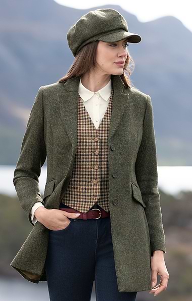 Ladies British Tweed Cheltenham Jacket