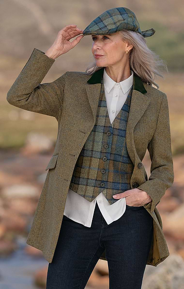 Ladies British Tweed Cheltenham Jacket