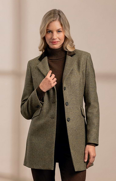 Ladies British Tweed Cheltenham Jacket