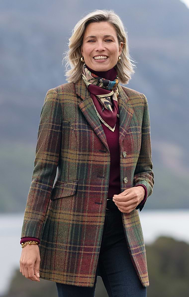 Ladies British Tweed Cheltenham Jacket