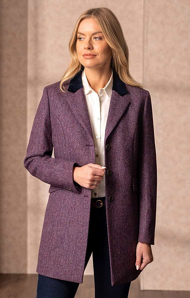 Ladies British Tweed Cheltenham Jacket
