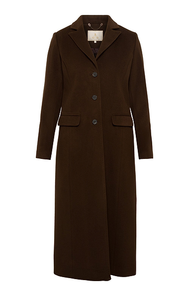 Ladies Wool & Cashmere Full Length Coat