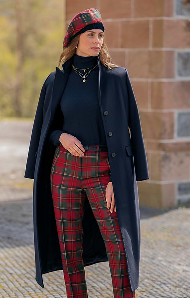 Ladies Wool & Cashmere Full Length Coat